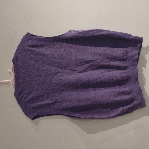 Polo by Ralph Lauren mens xlarge purple 100%‎ pima cotton sweater vest - Picture 4 of 4